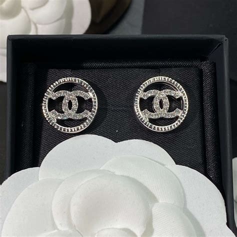 fake chanel earrings amazon|faux chanel double c earrings.